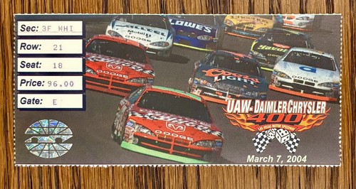 Biglietto kyle busch nascar - busch,