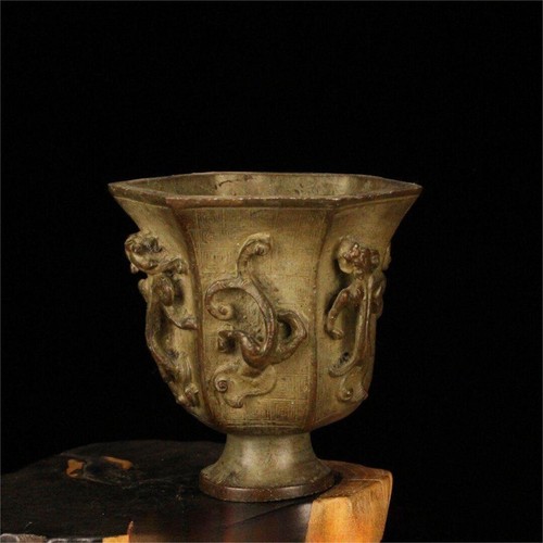 Antica tazza vino cinese - tazza,