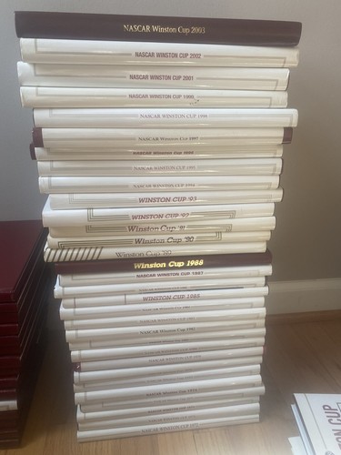 Winston cup series hardcover - winston,